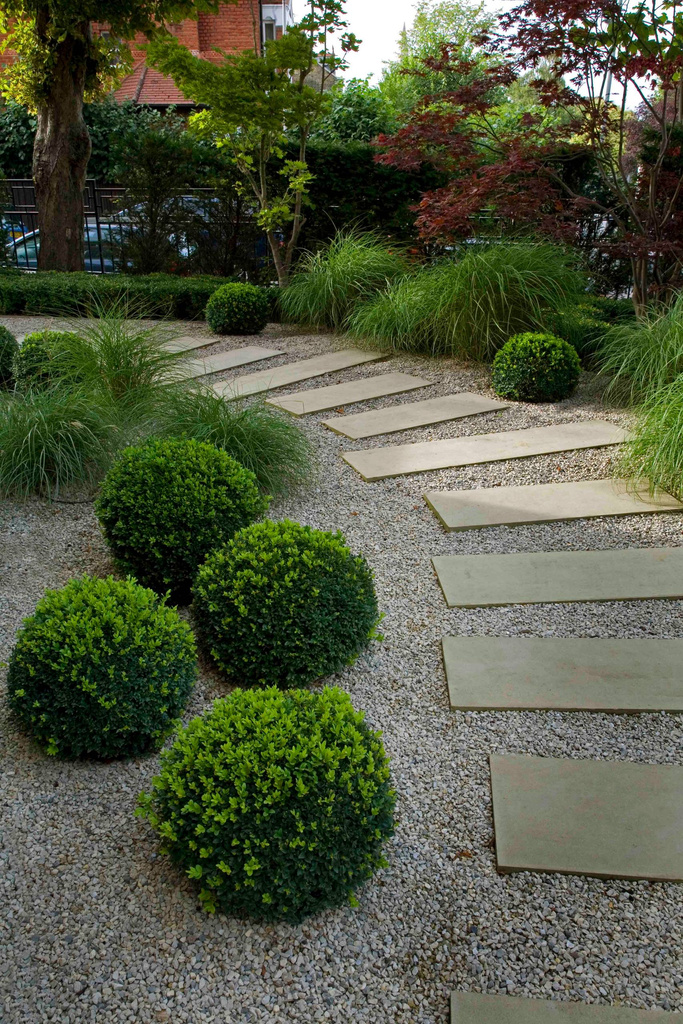 block patio path