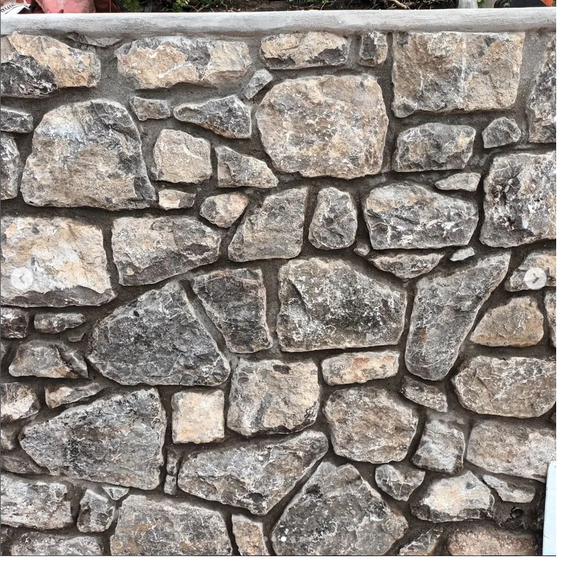 a close up of a beautiful stone wall 